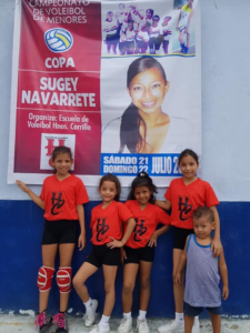 8vo campeonato de voleibol COPA “ SUGEY NAVARRETE GRACIA”