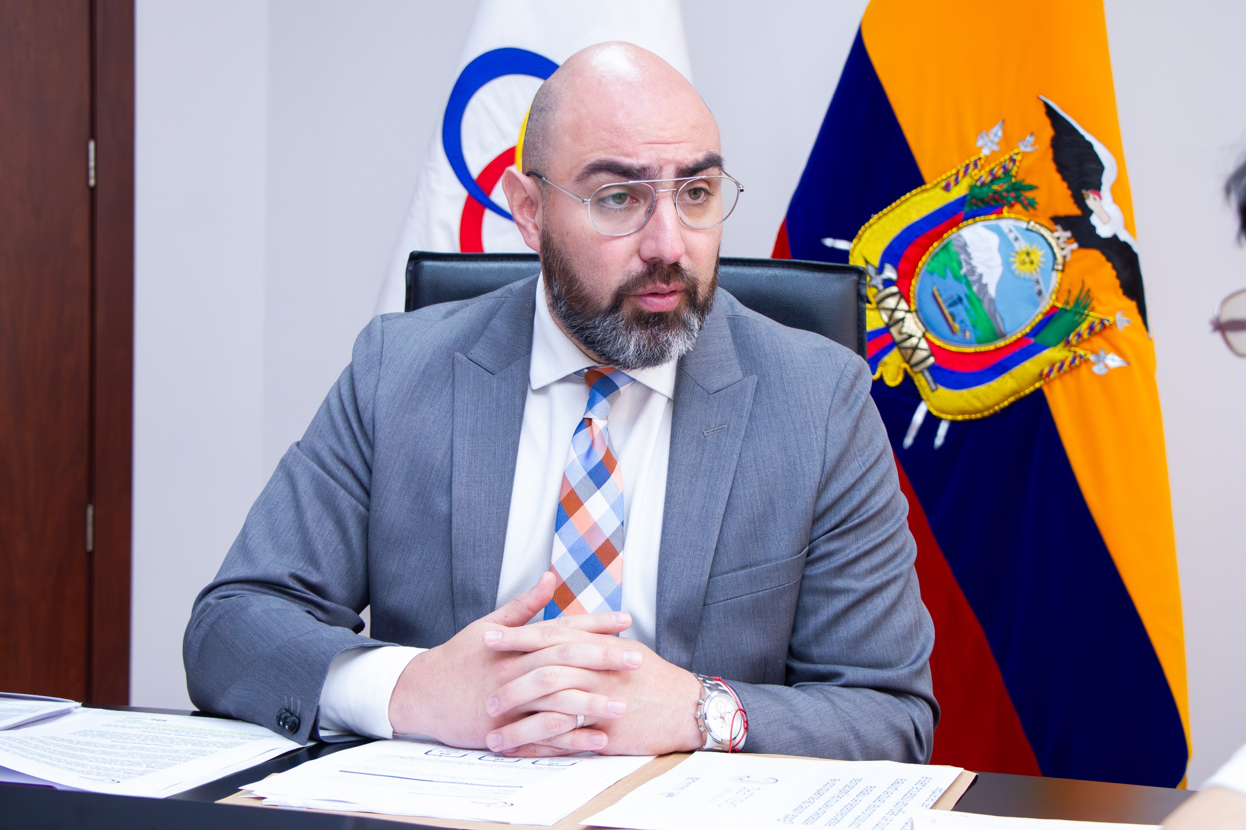 AUTORIDAD. Mario Godoy, es presidente del Consejo de la Judicatura desde el 16 de julio de 2024.