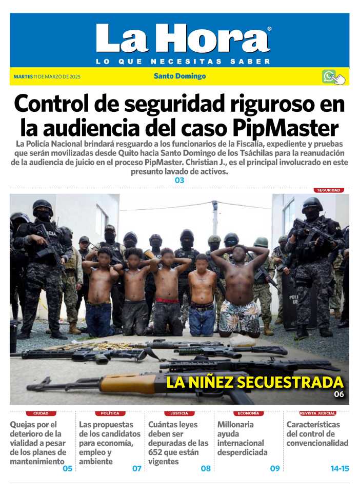 Santo Domingo: 11 de Marzo, 2025