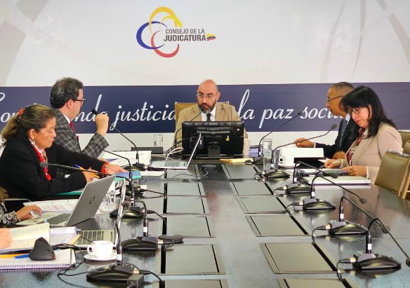 AUTORIDADES. Mario Godoy es presidente del Consejo de la Judicatura desde el 16 de julio de 2024. (Foto archivo).