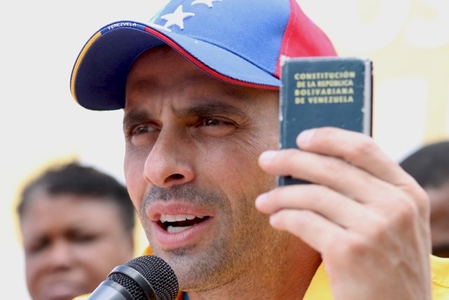 PERSONAJE. El político venezolano Henrique Capriles. EUROPA PRESS/Archivo