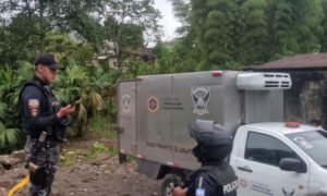 Cadáver fue hallado ensacado en un río de Santo Domingo