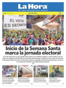 Santo Domingo: 11 de Abril, 2025